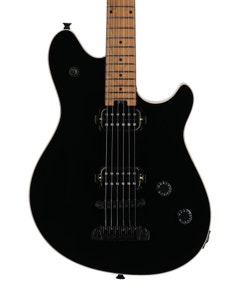 EVH Wolfgang Special Baked Maple TOM Gloss Black View 2