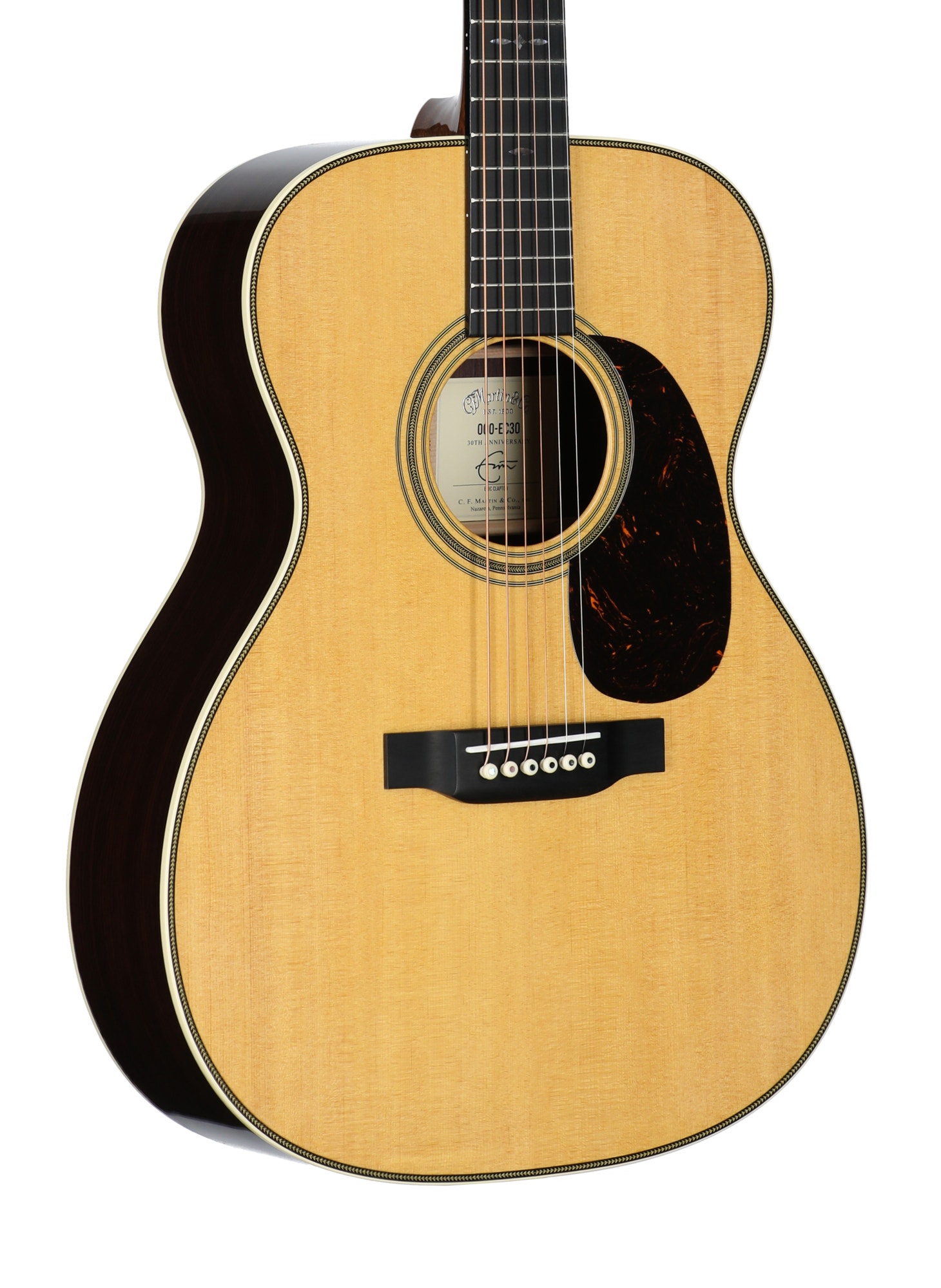 Martin 000-Eric Clapton 30th Anniversary Acoustic Guitar with Case View 8
