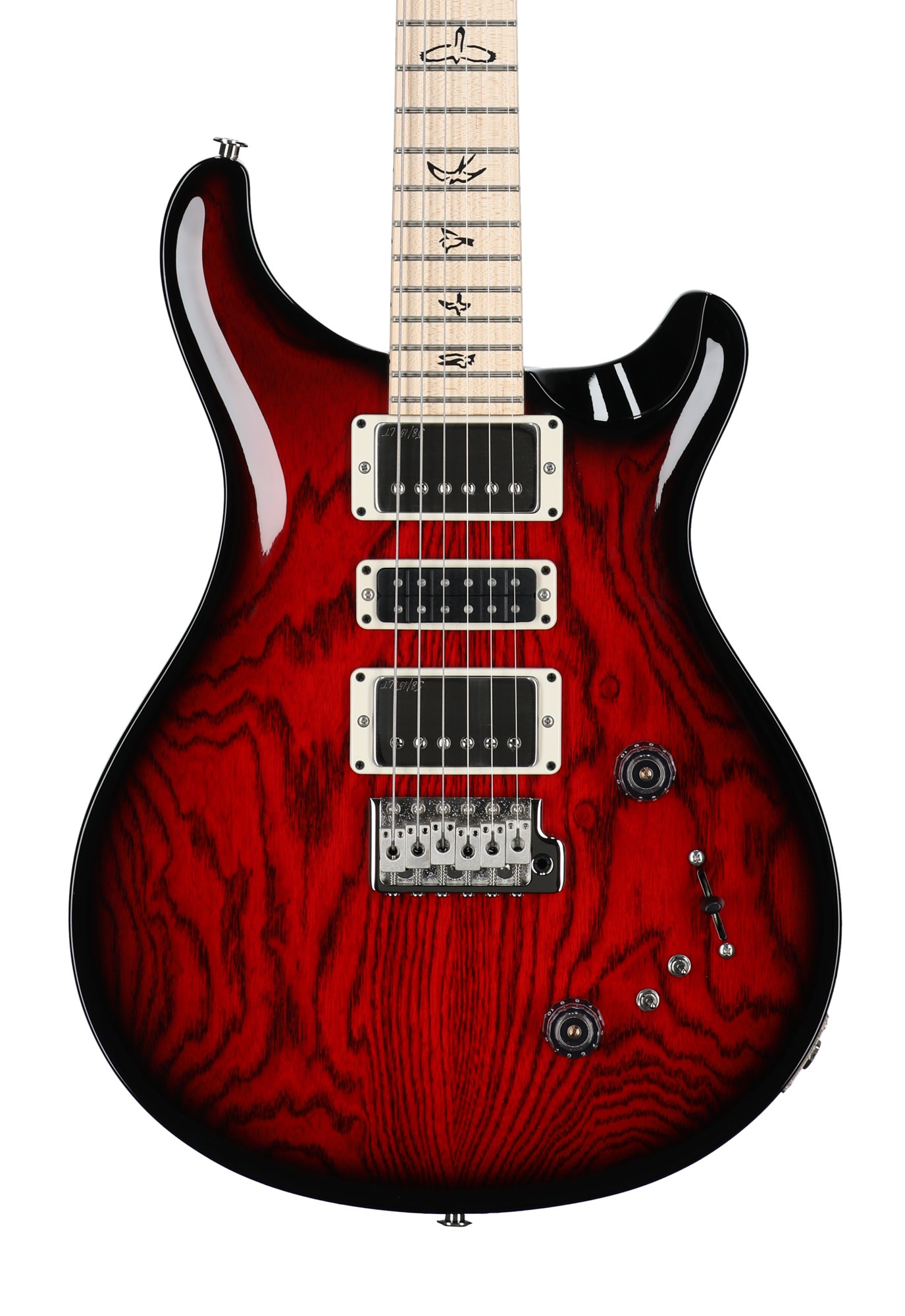 PRS Swamp Ash Special Maple Guitar with Bag Scarlet Smokeburst
