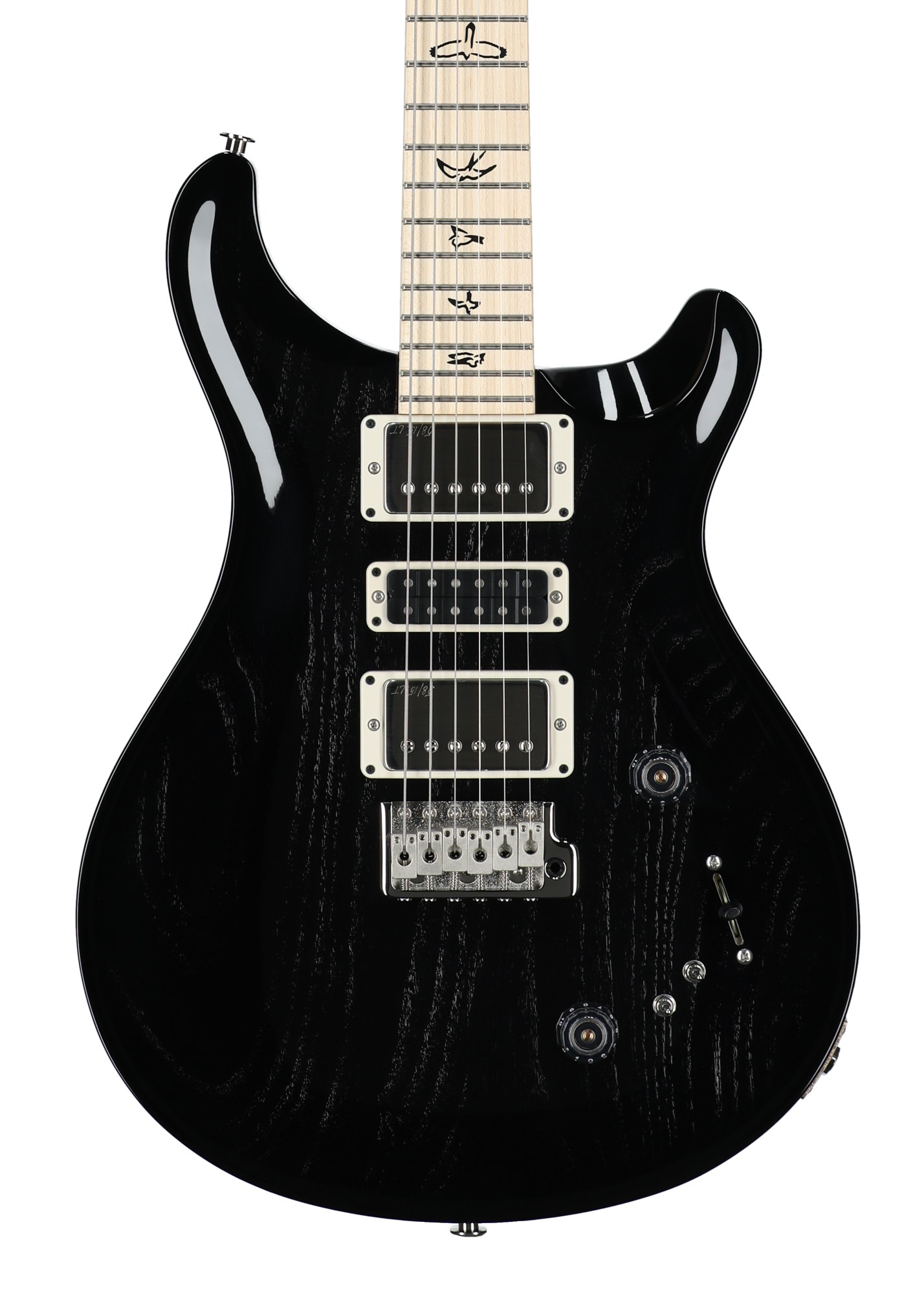 PRS Swamp Ash Special Maple Guitar with Bag Black Doghair Smokeburst