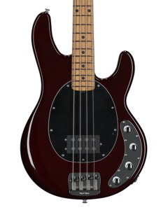 Ernie Ball Music Man StingRay Special Bass Guitar with Mono Case Oxblood