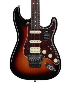 Fender Player II Modified Stratocaster HSS Floyd Rose Guitar with Bag 3 Color Sunburst View 2