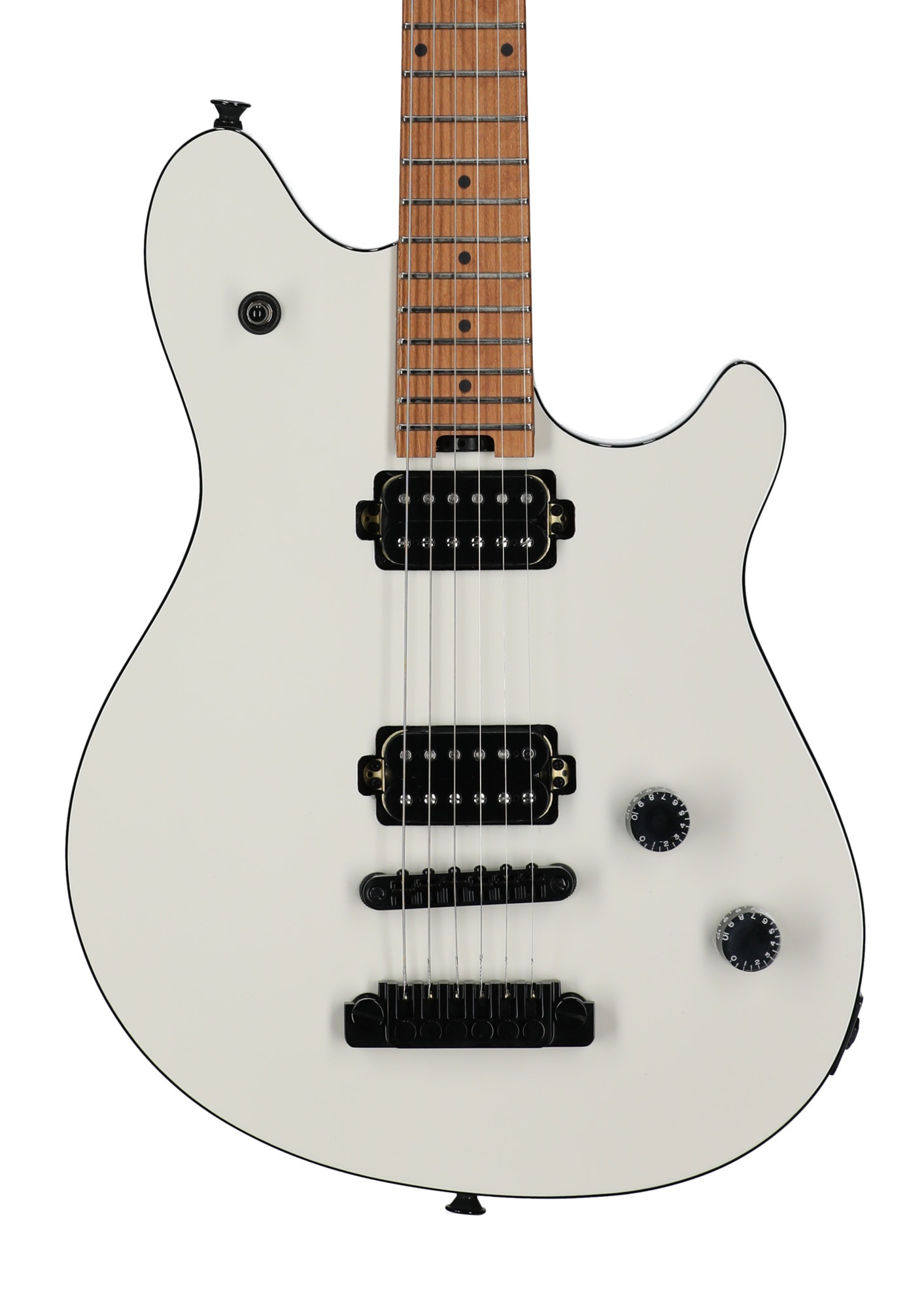 EVH Wolfgang Special T.O.M. Baked Maple Husk White