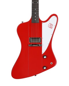 Epiphone Inspired by Gibson Custom 1963 Firebird I Reissue Guitar with Case Cardinal Red View 2
