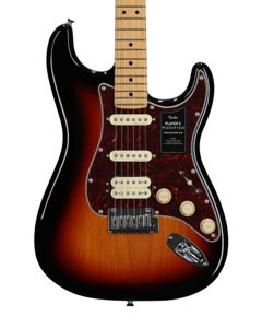 Fender Player II Modified Stratocaster HSS Maple Guitar with Bag 3-Color Sunburst View 2