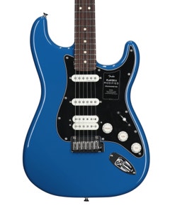 Fender Player II Modified Stratocaster HSS Rosewood Guitar with Bag Electric Blue View 2