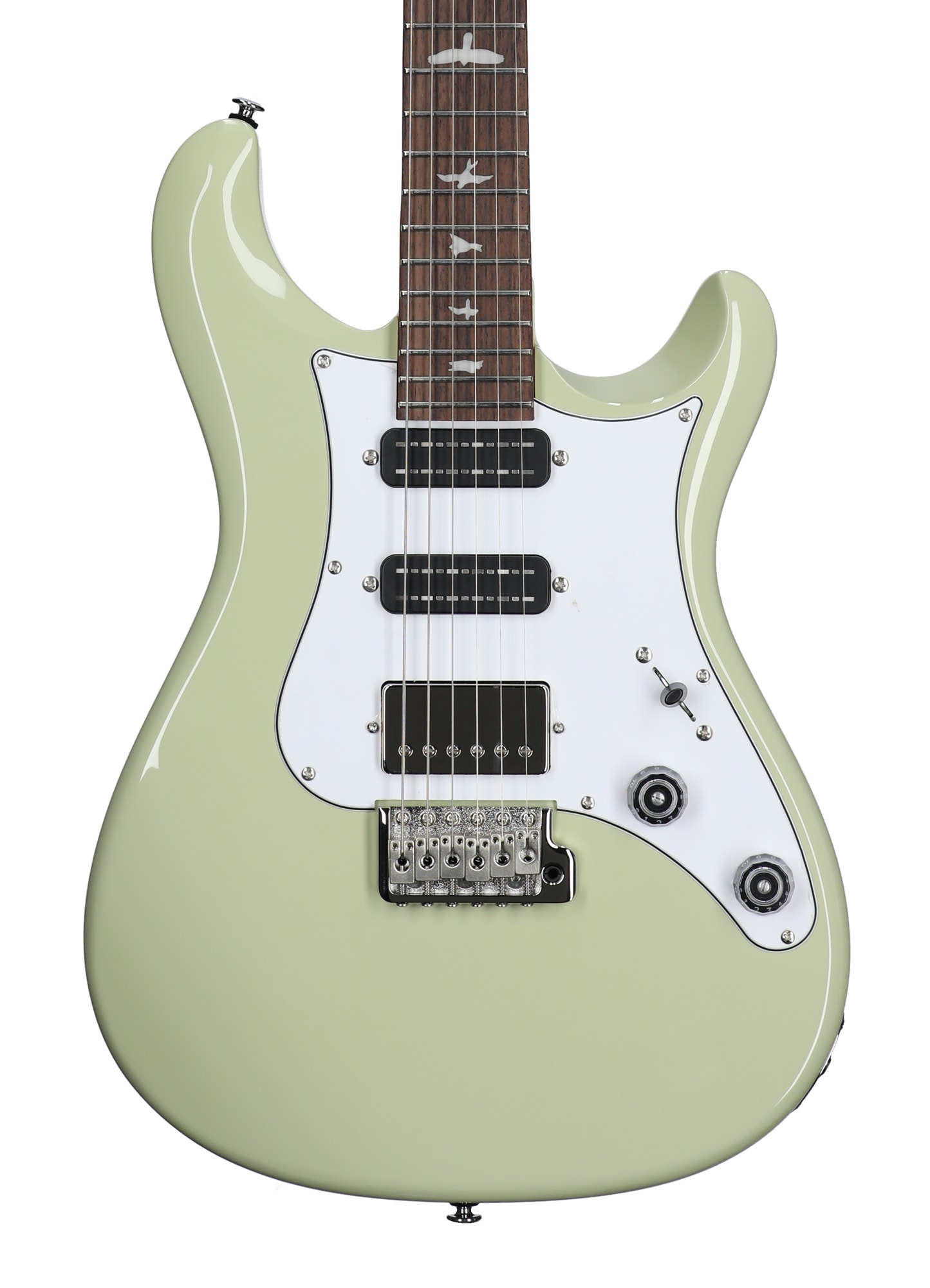 PRS SE Studio Standard Rosewood Sage Green View 2