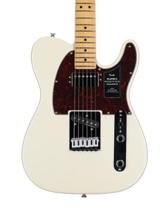 Fender Player II Modified Telecaster SH Maple Fingerboard Guitar with Bag Olympic Pearl View 2