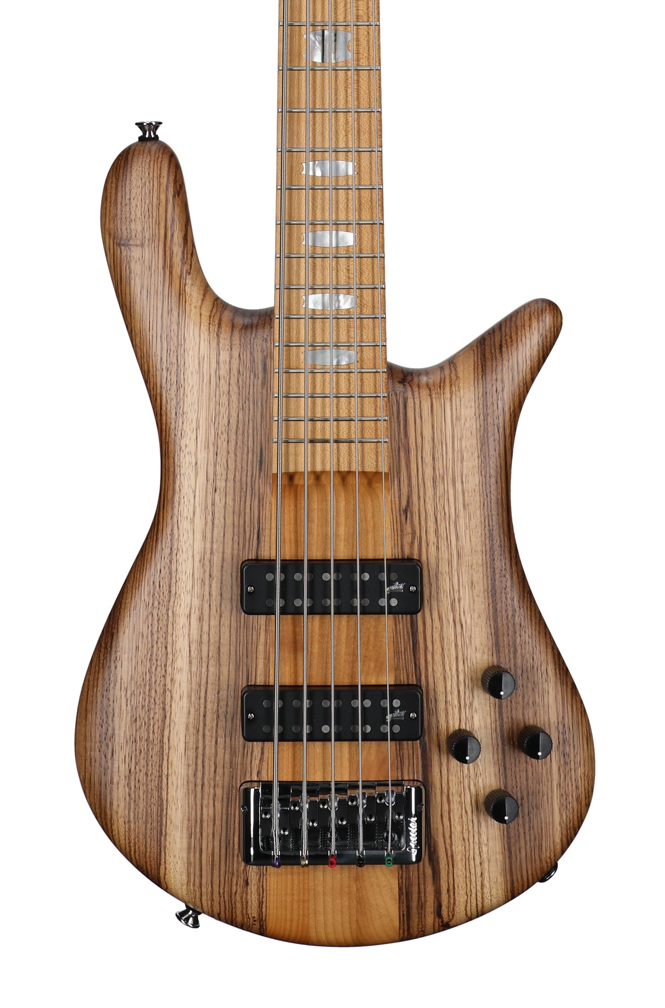 Spector Euro RST Zebrawood LE 5-String Bass Guitar Natural Matte