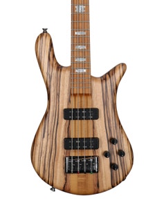 Spector Euro 4-String RST Zebrawood Guitar Natural Matte