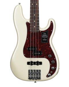 Fender Player II Modified Active Precision Bass Guitar with Bag Olympic White View 2
