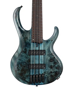 Ibanez BTB945 5-String Bass Guitar Cosmic Blue Low Gloss