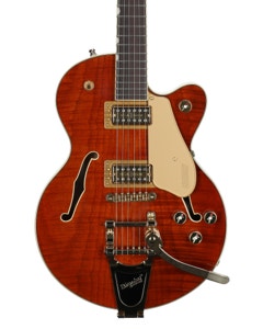 Gretsch LE Electro Broadkaster Jr Flame Okoume View 2