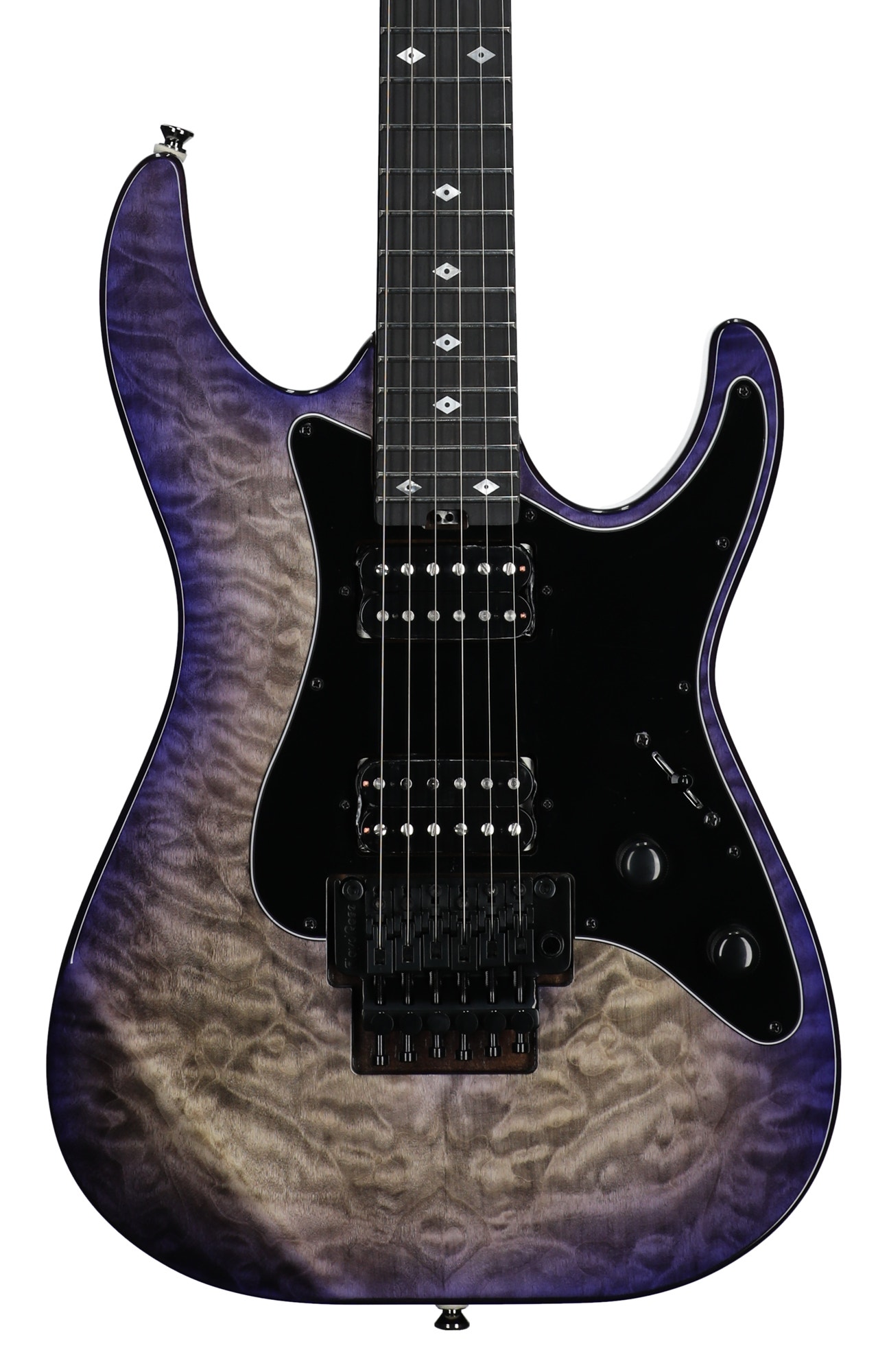 Kramer Volante Quilt HHFR Guitar Ultraviolet Burst with Bag