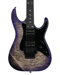 Kramer Volante Quilt HHFR Guitar Ultraviolet Burst with Bag