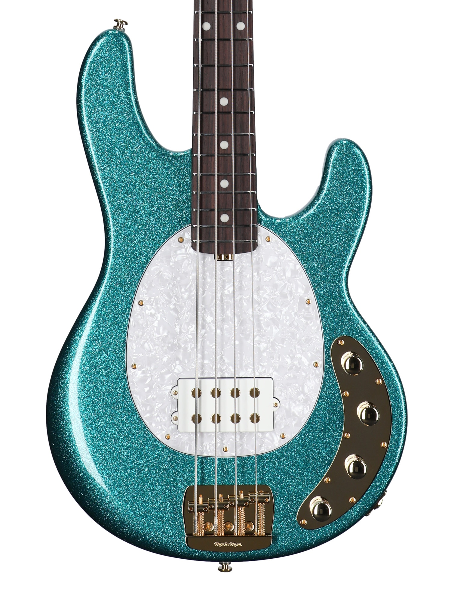 Ernie Ball Music Man StingRay Special 4-String Bass with MONO Bag Ocean Sparkle View 2