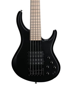 MTD Kingston Super 5-String Bass Maple Fingerboard Guitar Black