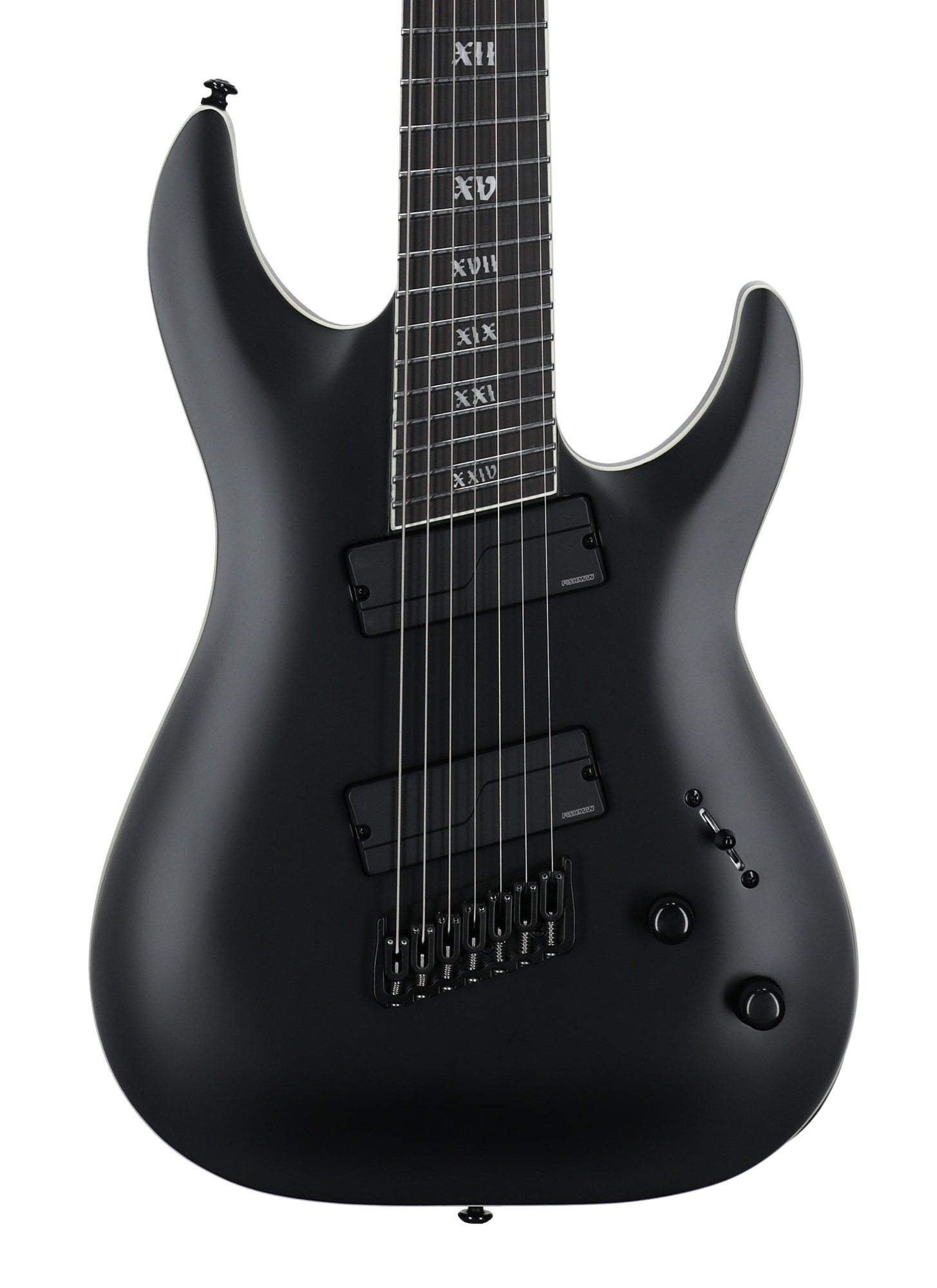 Schecter C-7 Multiscale SLS Elite Evil Twin Sat Bk