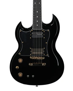 Schecter Zacky Vengeance H6LLYW66D Left Handed Electric Guitar Black