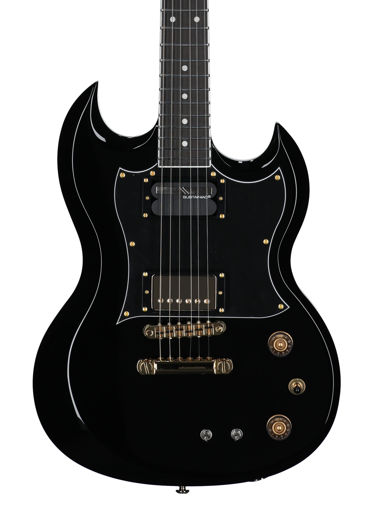 Schecter Zacky Vengeance H6LLYW66D Electric Guitar Gloss Black