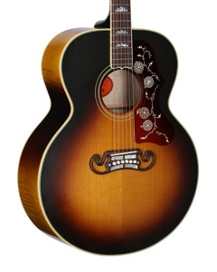 Gibson Custom Shop 1957 SJ-200 Jumbo Reissue Acoustic Guitar with Case, Vintage Sunburst View 8
