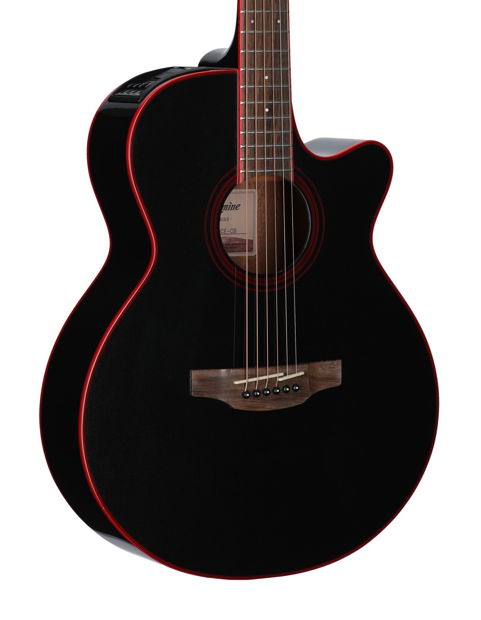 Takamine GF49CE Acoustic Electric Guitar Cosmic Black View 8