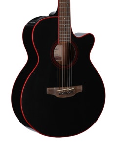 Takamine GF49CE Acoustic Electric Guitar Cosmic Black View 8