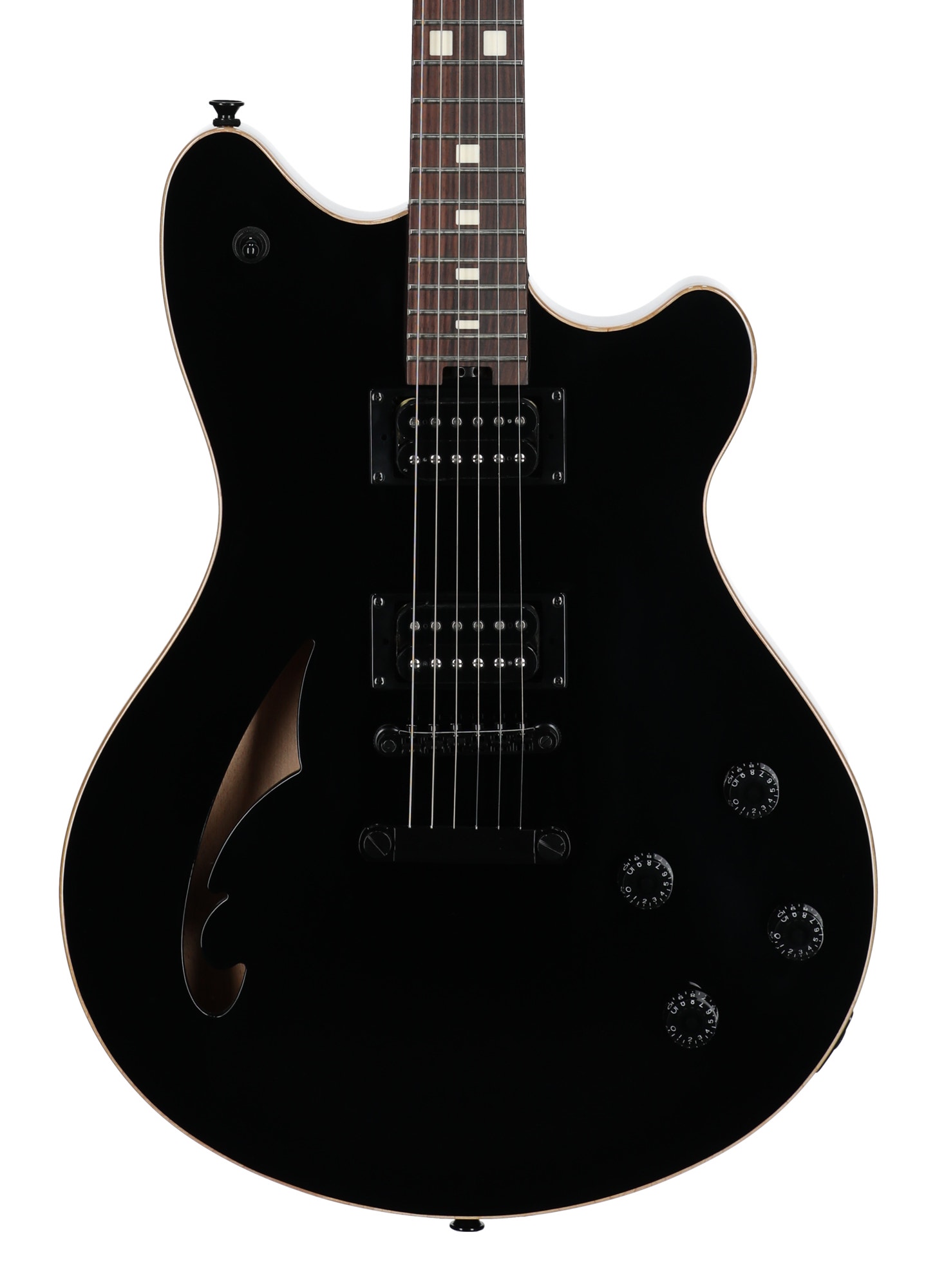 EVH SA-126 Standard Centerblock Semi Hollow Body Black