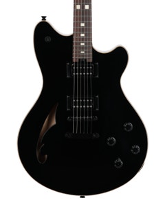EVH SA-126 Standard Centerblock Semi Hollow Body Black