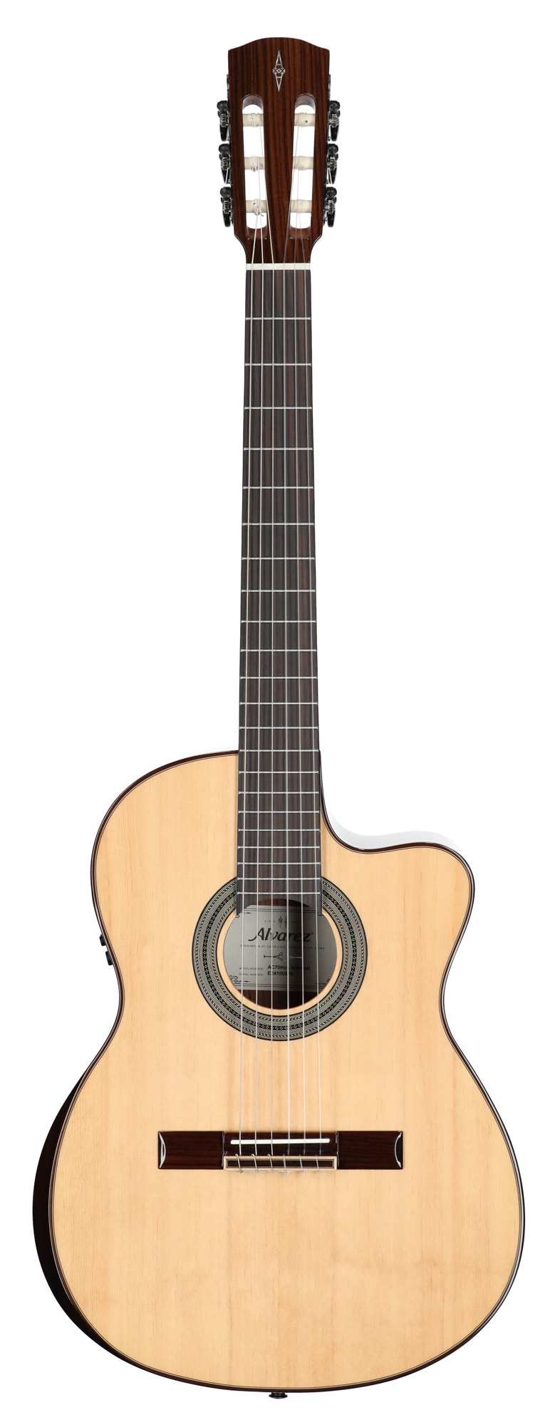 CD有 アルバート・リー　ADVANCED COUNTRY GUITAR Alvarez CC7HCEAR Cadiz Classical Armrest Acoustic Electric Guitar