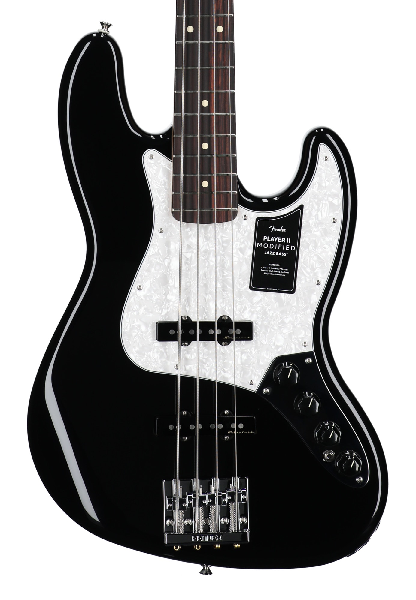 Fender Player II Modified Active Jazz Bass Rosewood Fingerboard Guitar with Bag Dusk