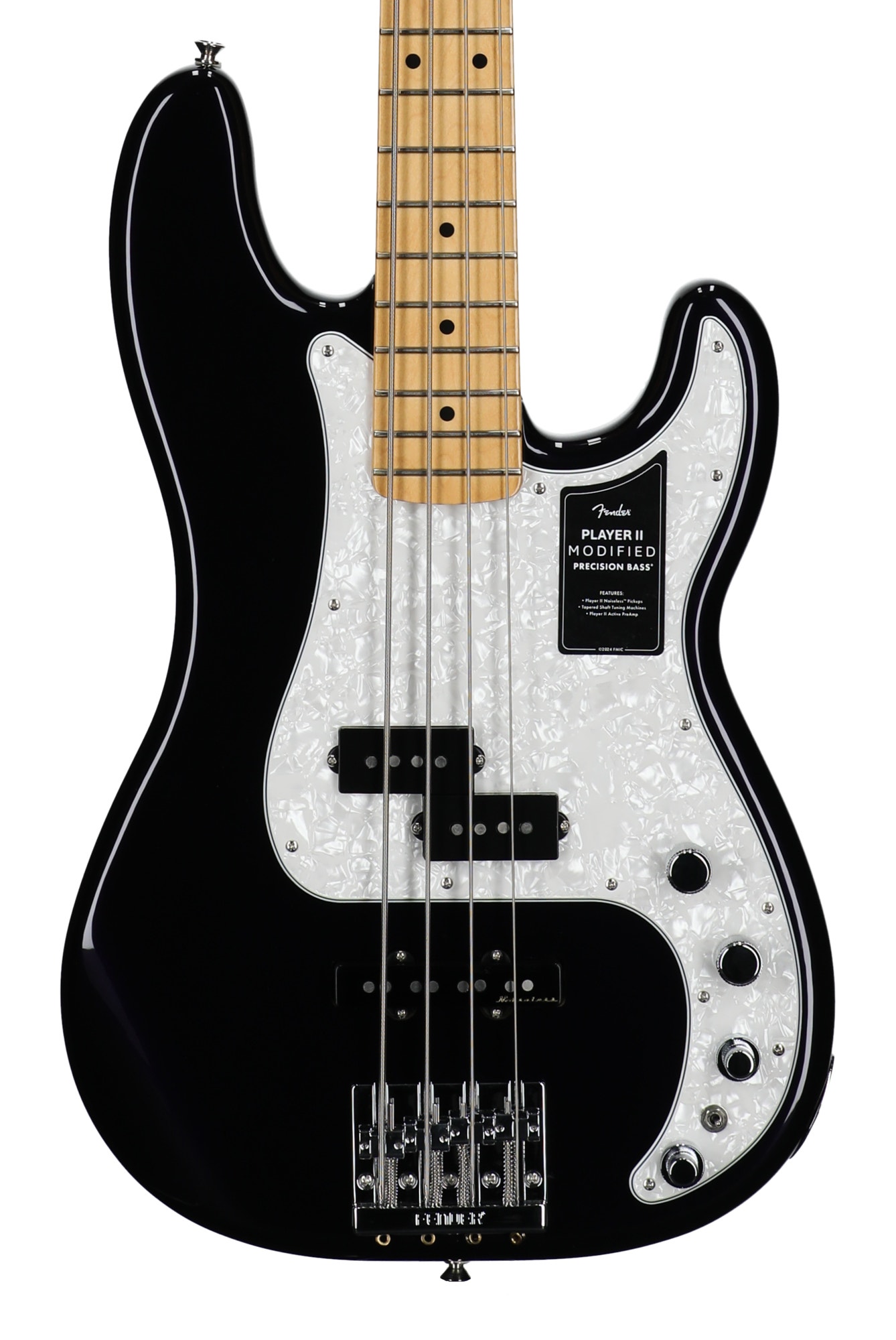 Fender Player II Modified Active Precision Bass Guitar with Bag Maple Fingerboard Dusk View 2