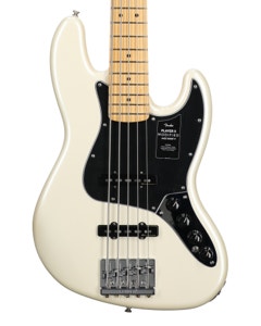 Fender Player II Modified Active Jazz Bass V Maple Fingerboard with Bag Olympic Pearl View 2