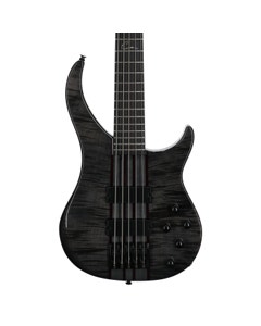 Peavey Cirrus 5-String Flame Maple Guitar with Case Trans Black View 2