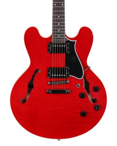 Heritage Guitars Standard H-535 Semi-Hollow Guitar Trans Cherry View 2
