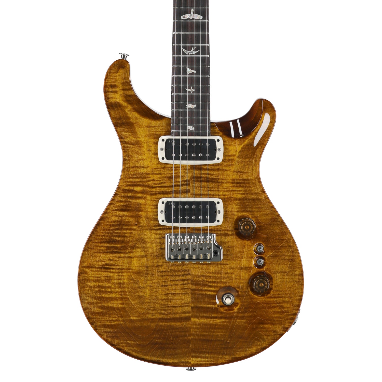 PRS Custom 24-08 Black Gold with Case View 2