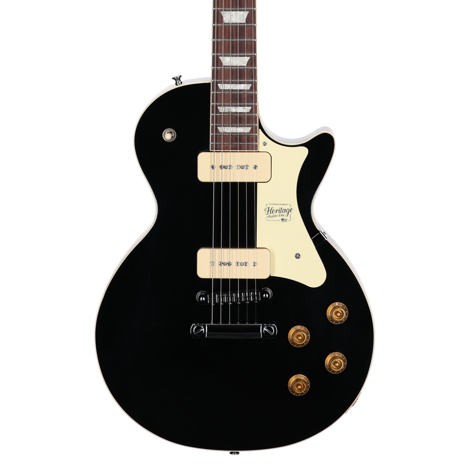 Heritage Guitars Standard H-150 P90 Electric Guitar Ebony