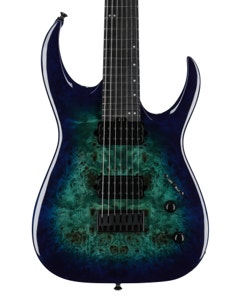 Jackson Misha Mansoor HT7P 7-String Guitar with Bag Chlorine View 2