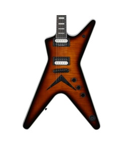 Dean ML Select Flame Top Electric Guitar Trans Brazilia