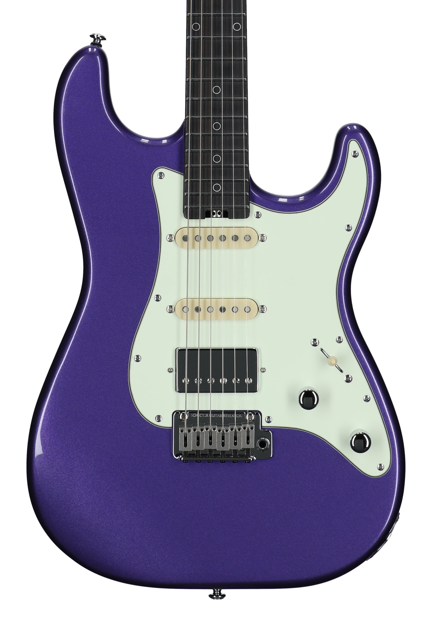 Schecter Nick Johnston HSS 10th Anniversary Electric Guitar Atomic Violet