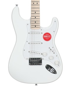 Squier Sonic Stratocaster HT Guitar Hard Tail Maple Neck