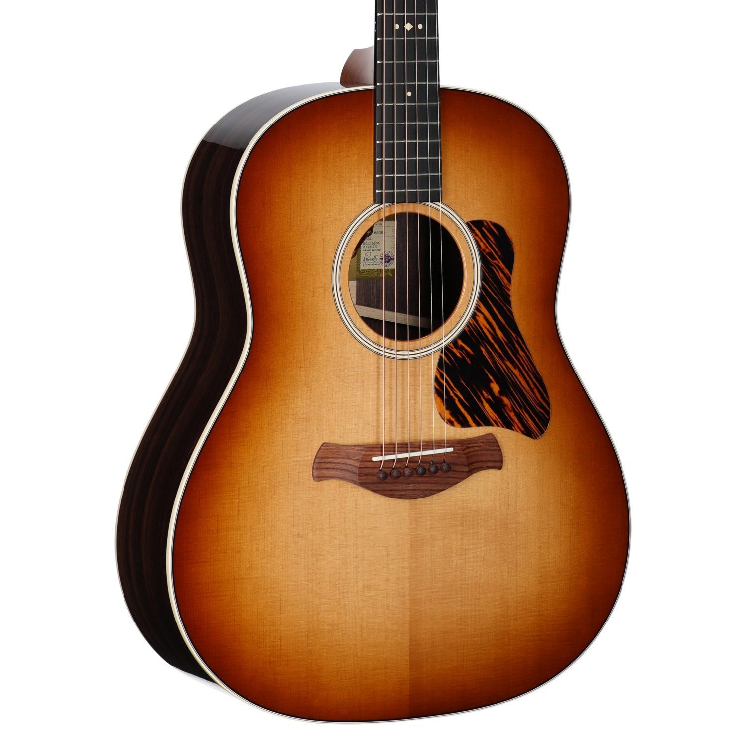 Taylor Gold Label 717e Acoustic Electric Guitar with Case Sunburst