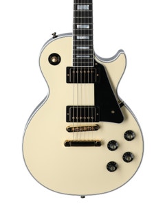 Gibson USA Les Paul Custom 70s Guitar Buttercream with Case