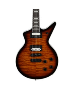 Dean Cadillac Select Quilt Top Electric Guitar Trans Brazilia