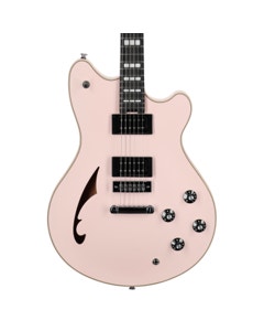 EVH LE SA-126 Special Ebony Satin Guitar with Case Shell Pink