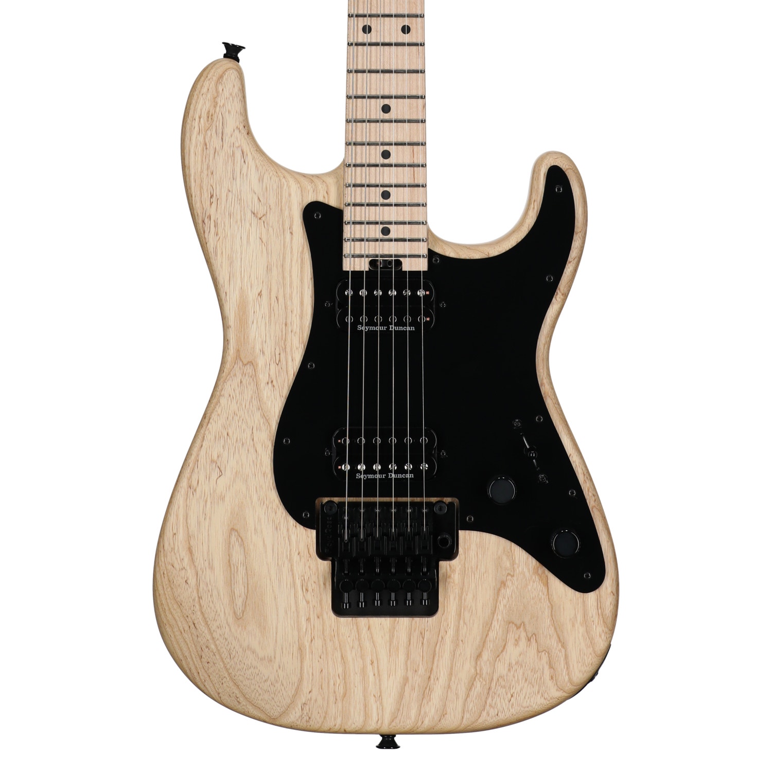 Charvel Pro-Mod So-Cal 1 HH FR M Maple Fingerboard Guitar Natural Ash