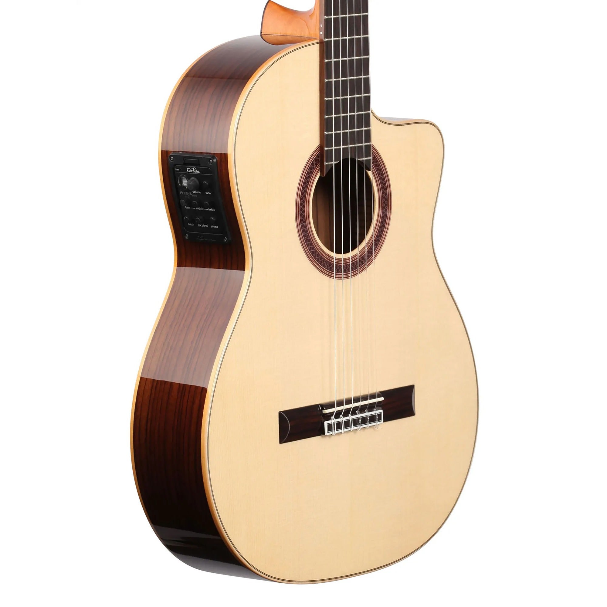 Cordoba GK Studio Negra Flamenco Acoustic Electric Guitar