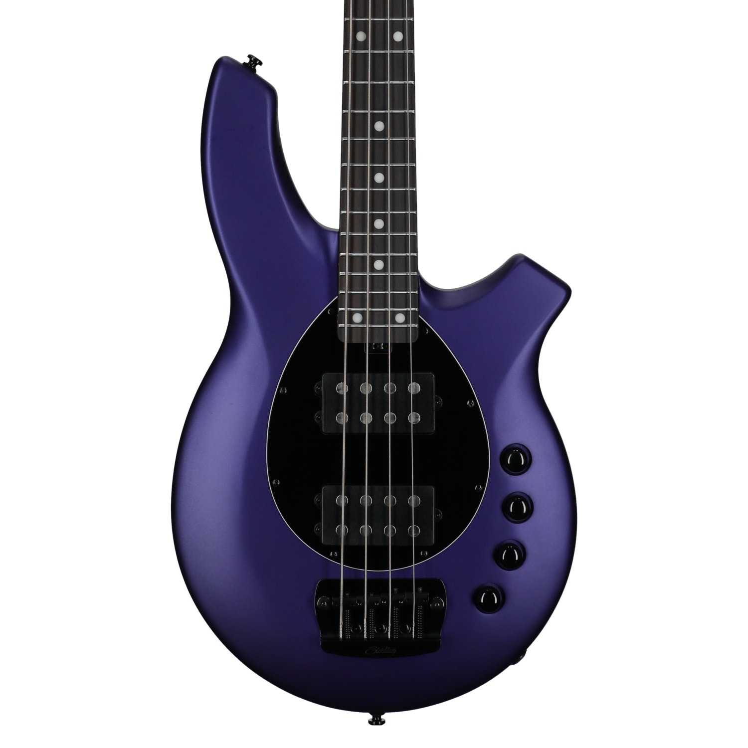 Sterling Bongo Bass Guitar Firemist Purple Satin