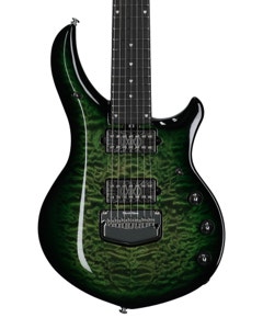 Ernie Ball Music Man John Petrucci Majesty BFR 7 Ball Family Reserve 7-String with Mono Case Malachite