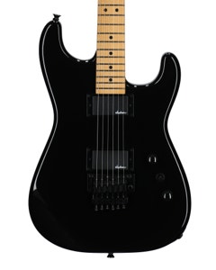 Jackson Pro Origins 1985 SD1 HH Maple Floyd Rose Guitar with Bag Black